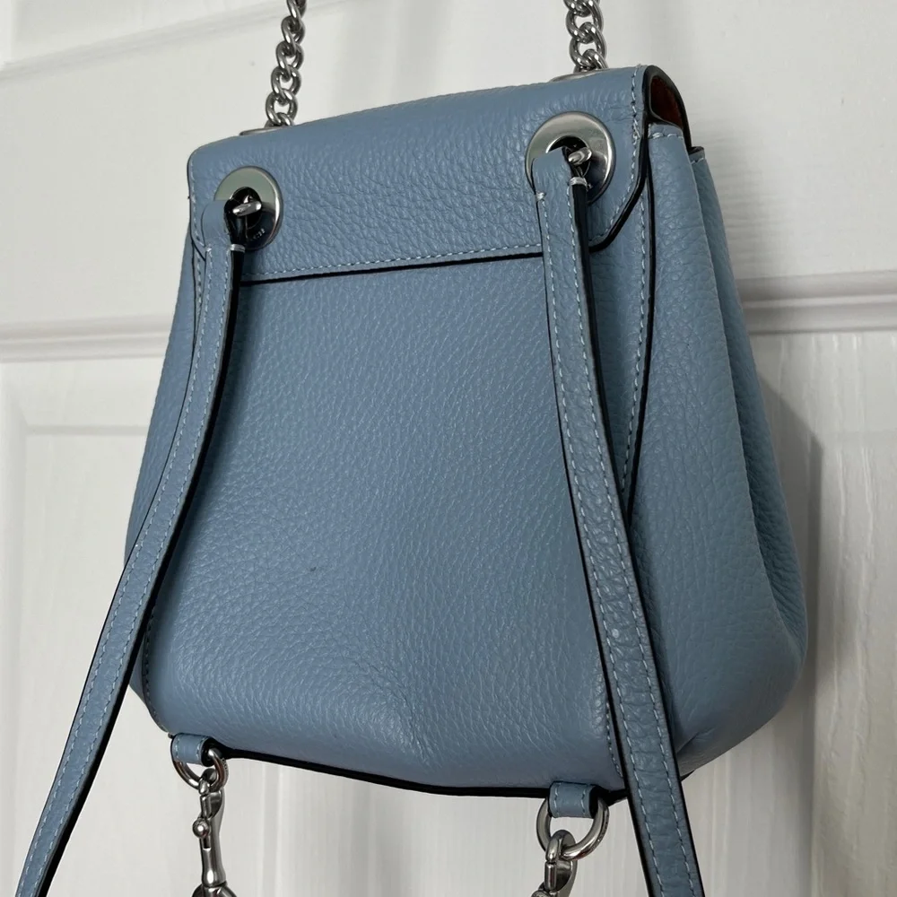 Coach, women’s Convertible mini Backpack, Cornflower